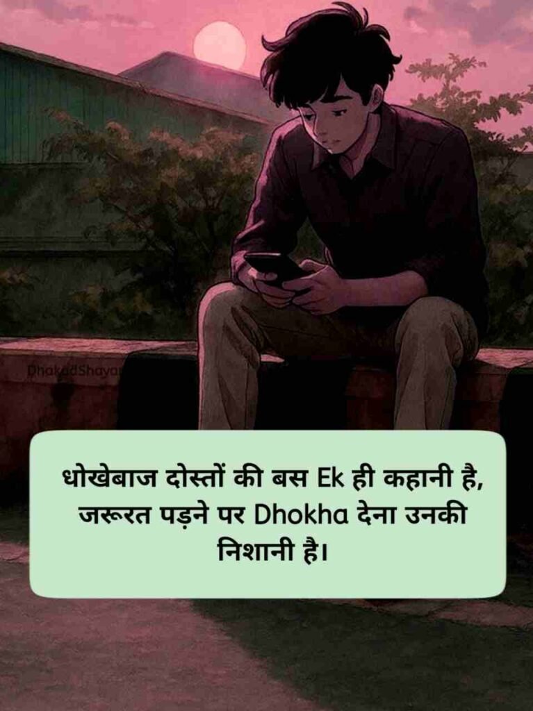 Matlabi rishte dhoka shayari