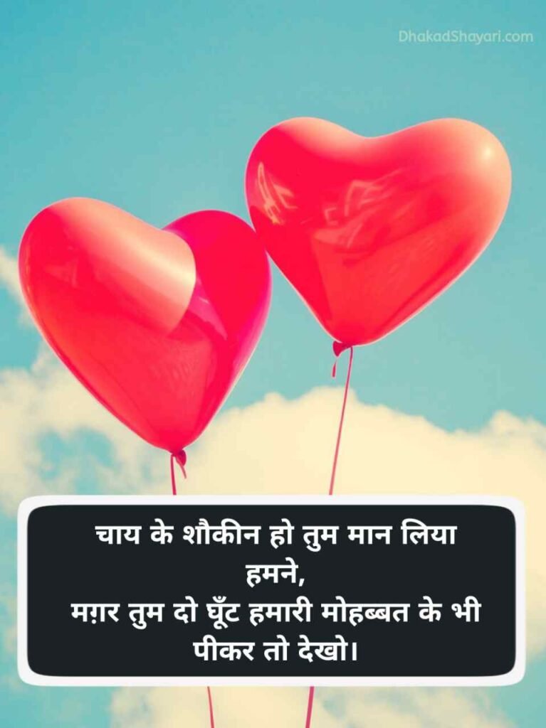 Love shayari in hindi for girlfriend