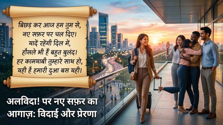 Motivation Farewell Shayari in Hindi